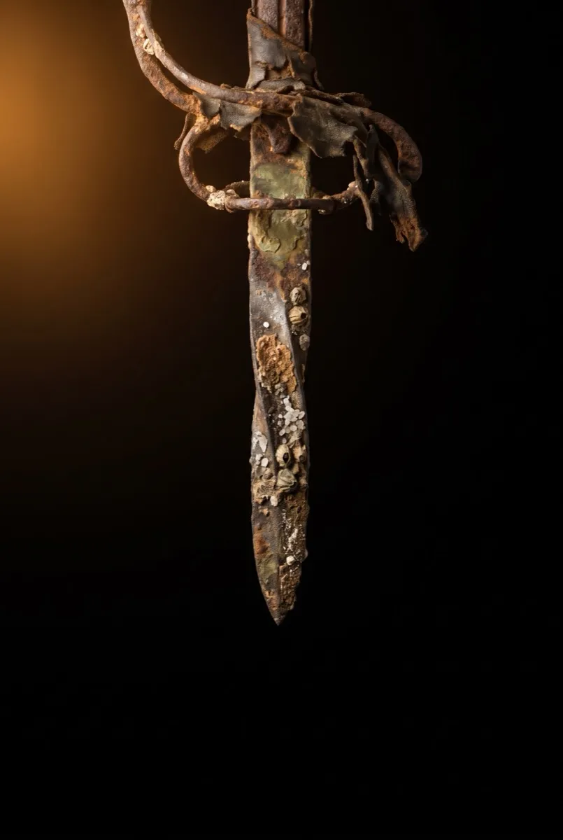 Sword eaten by salt — poster for Balboa’s Head
