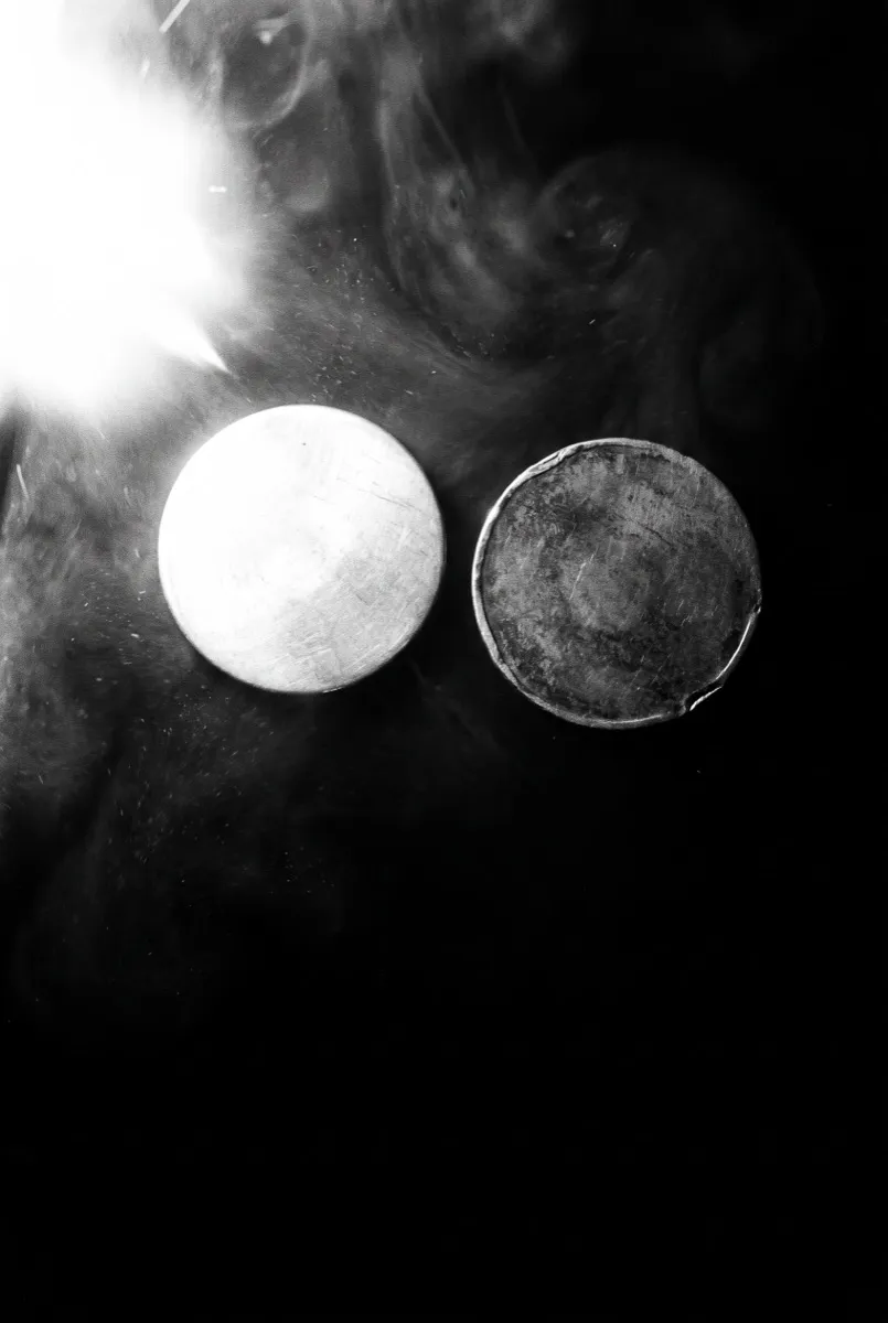 Two payroll tokens — poster for Gold and Silver