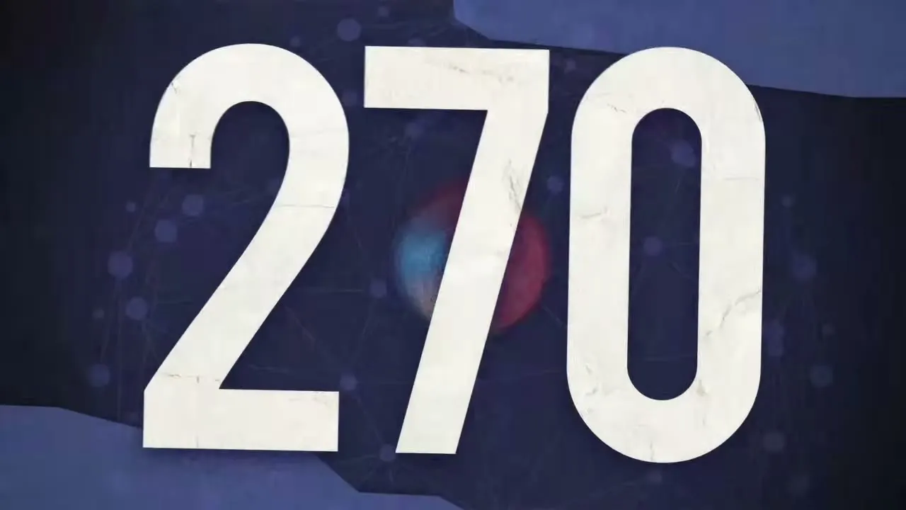 270, the electoral votes needed to win